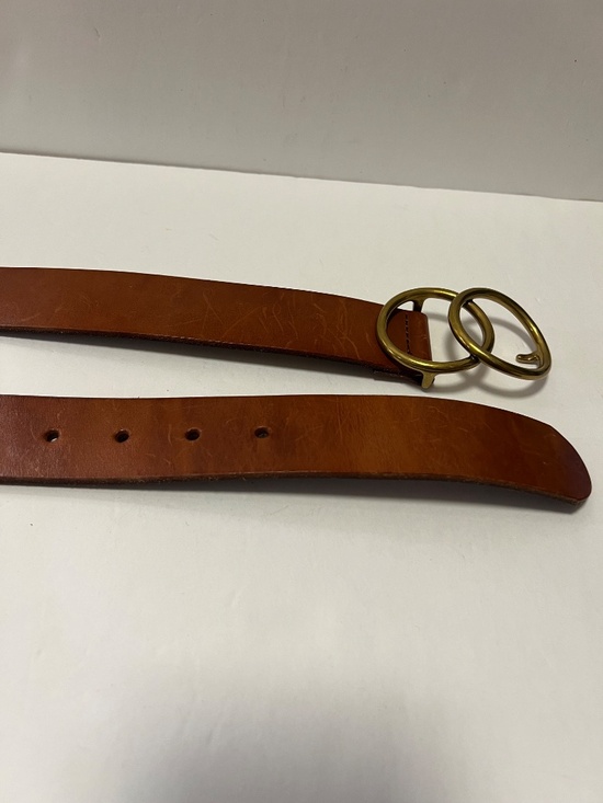 Alxiliary Double Ring Leather Belt XS main image 6